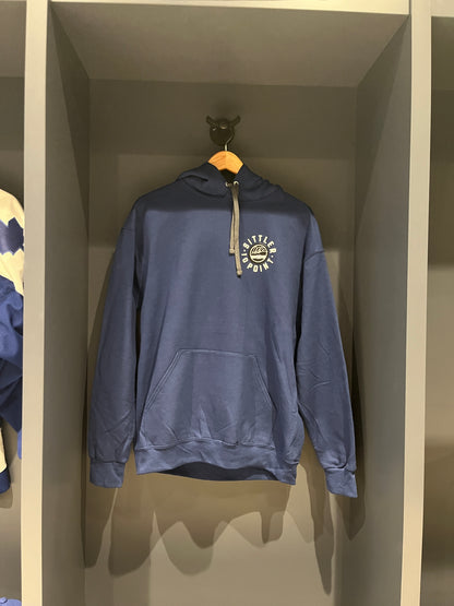 Blue Logo Hoodie