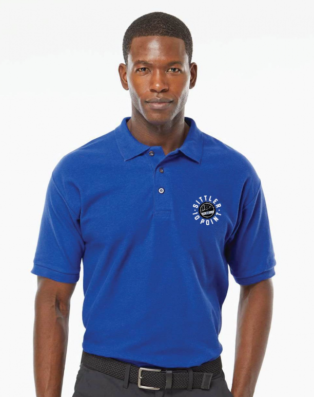 Blue Logo Polo Shirt